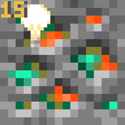 Glowing Ores Pro + logo