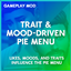 Trait and Mood-Driven Pie Menu logo