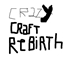 crazycraft rebirth logo
