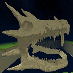 Dragon skull logo