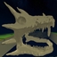 Dragon skull logo
