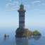 Realistic Lighthouse logo
