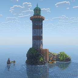 Realistic Lighthouse logo