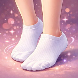 ✨ Classic Ribbed Ankle Socks ✨ logo