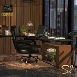 Compacta Study Wood -Room 📚💻 logo