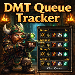 DMTQT - DMT Queue Tracker logo