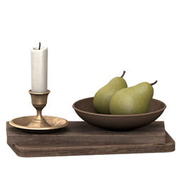 KHD Antique Candles with Pears logo