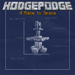 Hodgepodge - A Race to Space logo