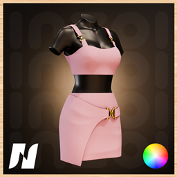NCTN Blush Luxe Wrap Set logo
