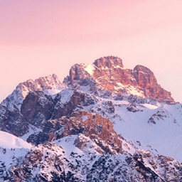 Sky Snow mountains Gradient project image