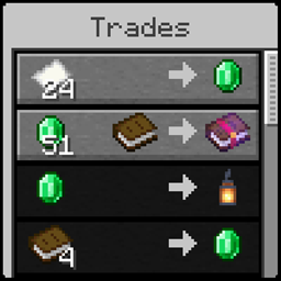 Future Villager Trades Visible project image