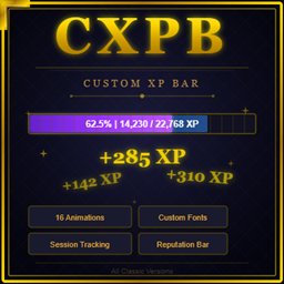 Custom XP Bar logo