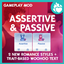 Assertive & Passive Romance Styles + Dynamic WooHoo logo
