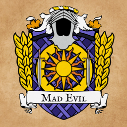 Mad Evil War logo
