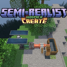 Semi-realist Create logo