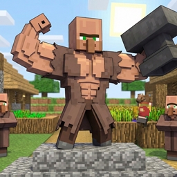 Muscle village logo