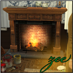 "Baker Street" Victorian Fireplace logo