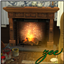 "Baker Street" Victorian Fireplace logo
