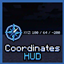 Ultimate Coordinates HUD: Speedometer & Death Saver logo