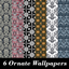 Ornate Patterned Wallpaper, Set 4 logo