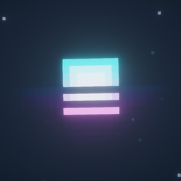 Sun and Moon Retrowave logo