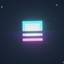 Sun and Moon Retrowave logo