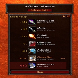 Death Recap TBC – PvP & PvE Death Recap logo