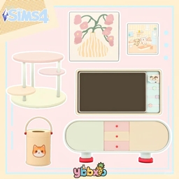 【ybbxb】Dopamine Living Room Accessory Pack logo