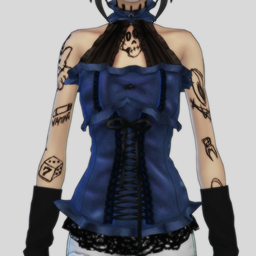★ CORDELIA LACE-UP TOP !