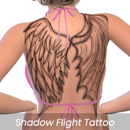 Shadow Flight Tattoo logo