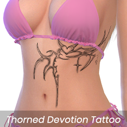 Thorned Devotion Tattoo logo