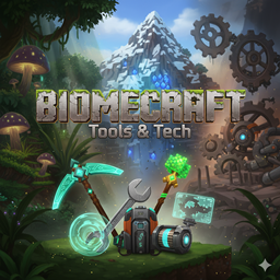 BiomeCraft Tools and Tech logo