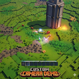 CodeCreature's ARPG Isometric Custom Camera Demo Extension project image