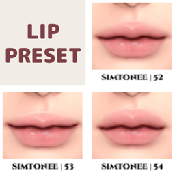 Lip Presets 52-54 project image