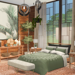 Rhysca Bedroom – Organic Cabin Chic