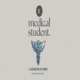 ellesimsworld Active Medical School Mod (V2) / translation spanish by Monisims