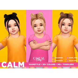 CasualSims - Calm Hairstyle for Toddlers - With Bangs project image