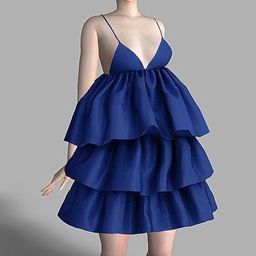 💙QT Ruffle Dress 👗by tslok