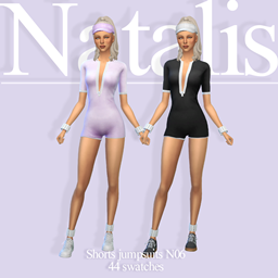 Shorts jumpsuits N06ⁿᵃᵗᵃˡⁱˢ logo