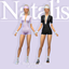 Shorts jumpsuits N06ⁿᵃᵗᵃˡⁱˢ logo