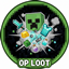 Creeper Drops OP Loot logo