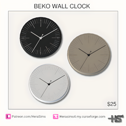 Beko wall clock