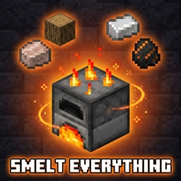 Smelt Everything Addon: 20 New Furnace Recipes logo