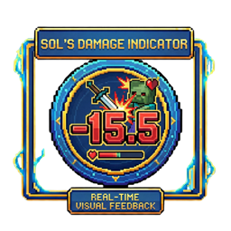 Sol's Indicator (Damage, Entity Health, Custom Boss Bar HUD, and more!) project image