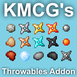 KMCG's Throwables - Minecraft Bedrock Addons - CurseForge