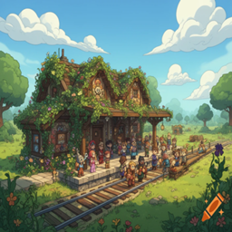Krausi's Small Train Station project image