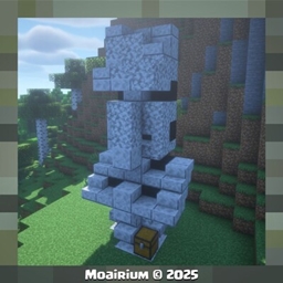 Moai Diorite Statue logo