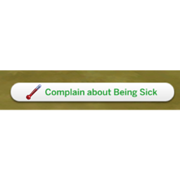Complain about Being Sick Interaction By KiaraSims4Mods | Chinese Translation