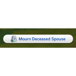 Mourn Deceased Spouse Interaction By KiaraSims4Mods | Chinese Translation logo