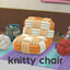 Knitty chair logo